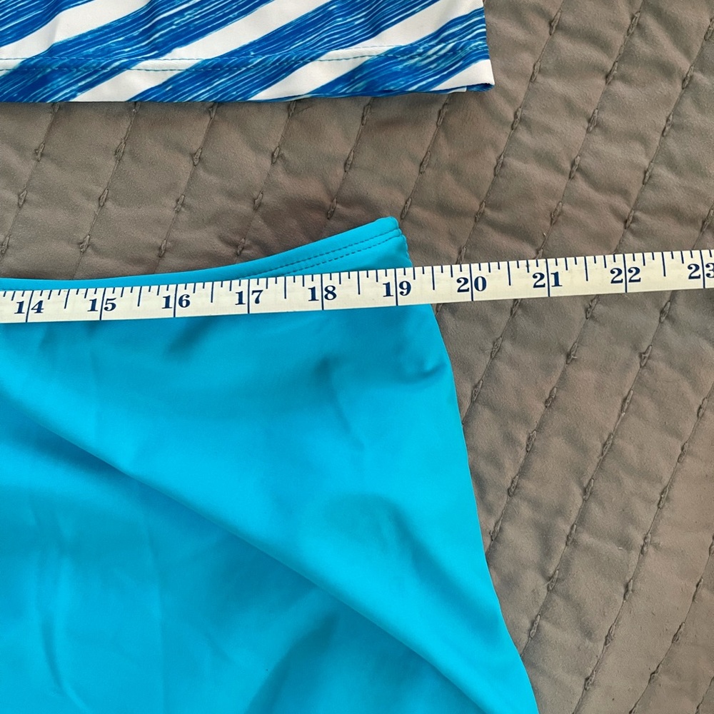 Plus Size Tankini Set - Racerback & Skort - Picture 7 of 9